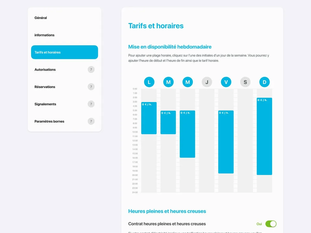 Tarifs et horaires Wattpark